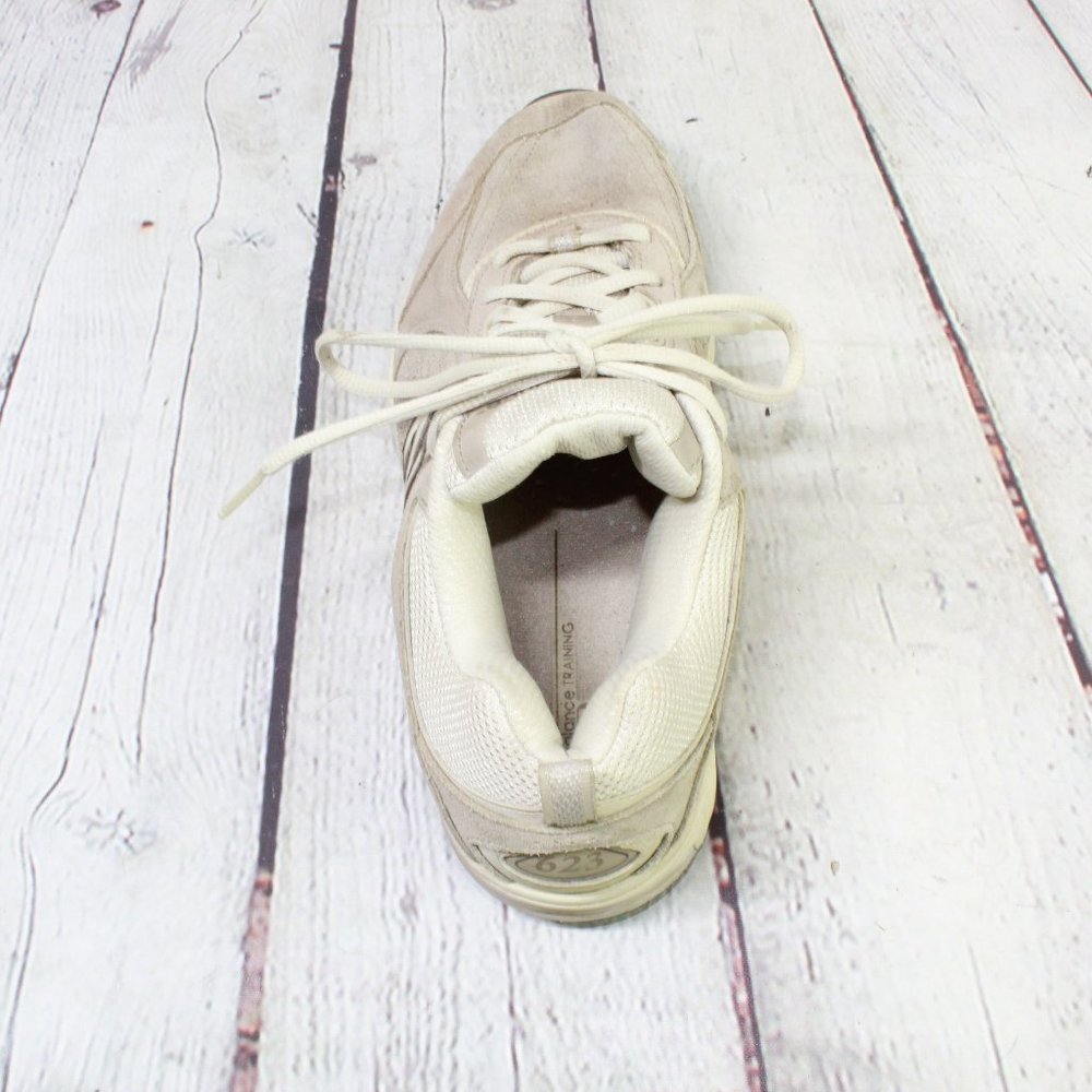 New Balance 623 Tan Suede Lace Up Running Sneakers Shoes Size 7.5 B - Picture 7 of 9
